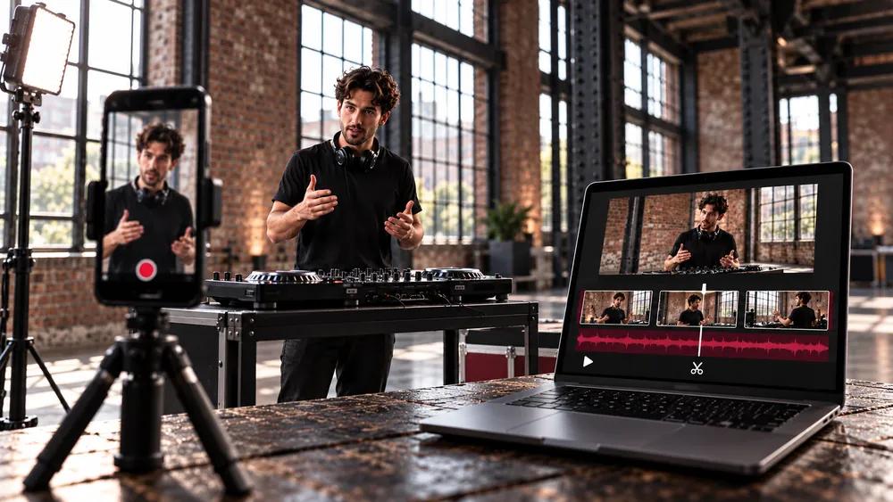 Formation Visibilité DJ — Module 4 : créer et monter des vidéos