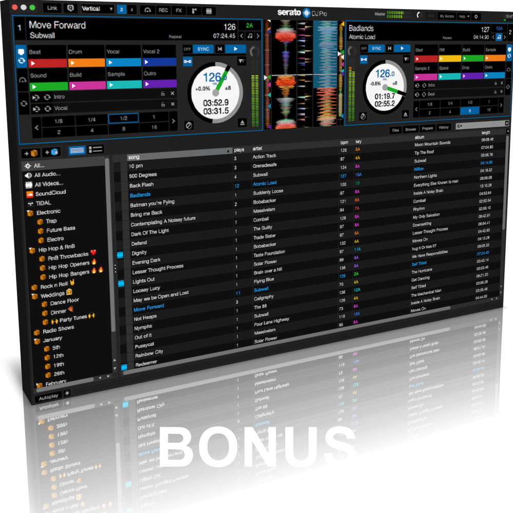 Formation Serato DJ Pro — bonus effets et sampler